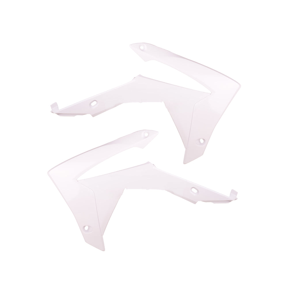 Polisport Rad Radiator Scoops Tank Panels For Honda CRF 250R White 2014-2017